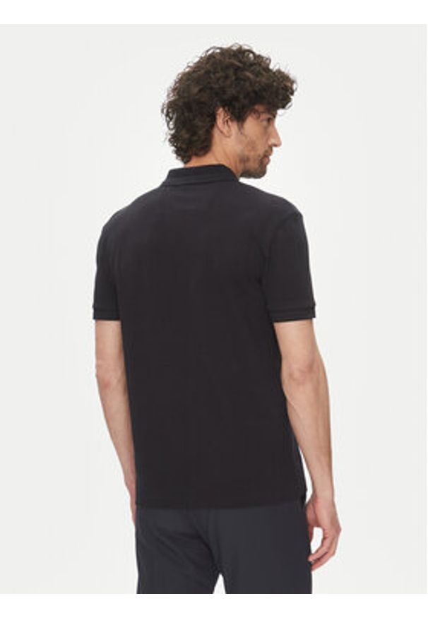 BOSS Polo Paddy 50469055 Granatowy Regular Fit. Typ kołnierza: polo. Kolor: niebieski. Materiał: bawełna