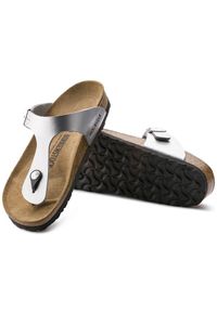 Japonki damskie Birkenstock Gizeh BF. Kolor: srebrny. Sezon: lato. Styl: sportowy, młodzieżowy #7