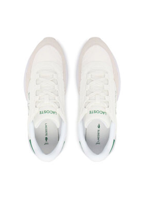 Lacoste Sneakersy Elite Active Evo 51SMA0037 Écru. Materiał: materiał
