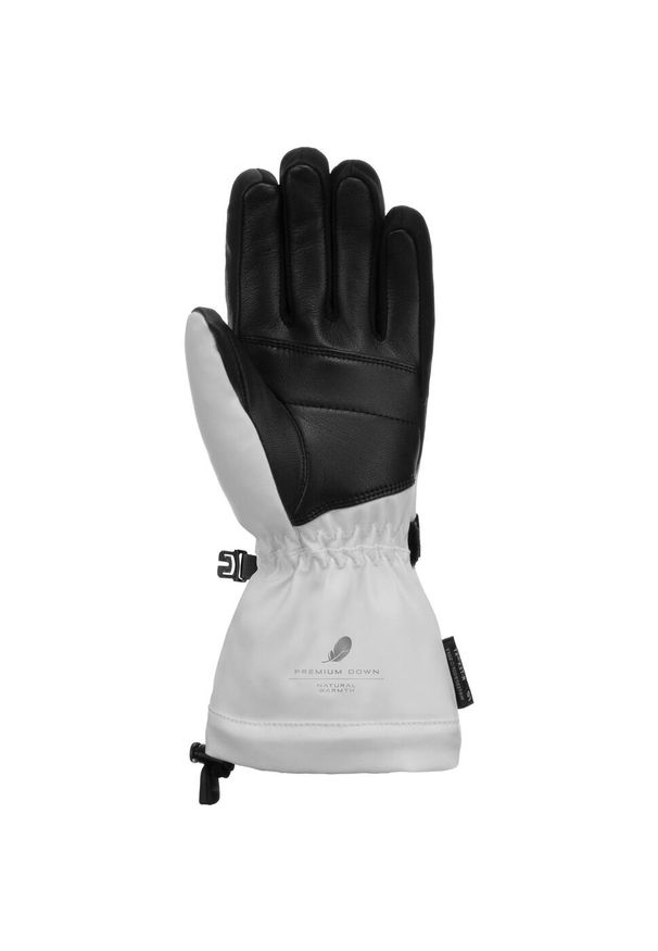 Rękawice narciarskie Reusch Nadia R-Tex® XT. Kolor: biały, wielokolorowy, czarny. Materiał: skóra, puch. Sport: narciarstwo