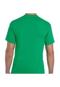 GILDAN - Wrzosowa Koszulka Bawełniana Dla Dorosłych Unisex. Kolor: zielony. Materiał: bawełna