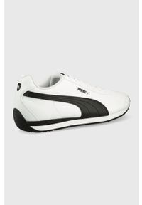 Puma sneakersy 383037 kolor biały. Nosek buta: okrągły. Zapięcie: sznurówki. Kolor: biały. Materiał: guma #4