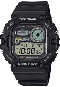 Zegarek Casio ZEGAREK MĘSKI CASIO Digital Moonphase WS-1700H-1AV + BOX #1