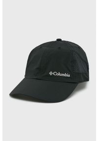 columbia - Columbia czapka kolor czarny 1539331-White.Whit. Kolor: czarny. Materiał: skóra #1