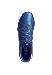 Adidas - Buty piłkarskie adidas Copa Pure II.1 Sg M IE4901 niebieskie. Zapięcie: sznurówki. Kolor: niebieski. Materiał: skóra. Sport: piłka nożna