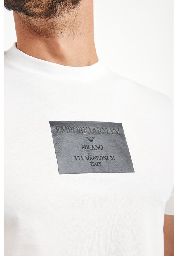 Emporio Armani - T-SHIRT EMPORIO ARMANI. Styl: elegancki