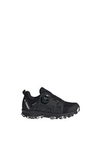 Buty trekkingowe Dziecko Adidas Terrex Agravic Boa czarny. Kolor: czarny, szary, biały, wielokolorowy. Model: Adidas Terrex. Sport: bieganie