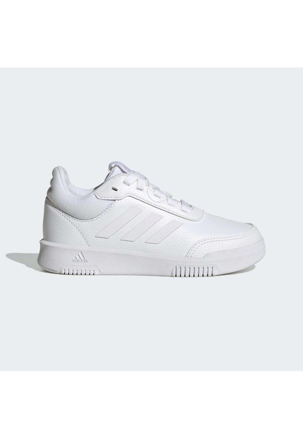 Adidas - Buty do biegania dla dzieci adidas Tensaur Sport 2.0 K. Kolor: szary, biały, wielokolorowy. Materiał: materiał. Sport: turystyka piesza