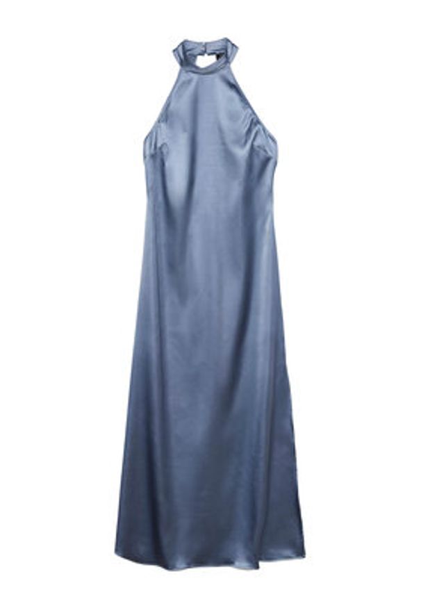 Vero Moda Sukienka wieczorowa Sally 10333766 Niebieski Regular Fit. Kolor: niebieski. Materiał: syntetyk. Styl: wizytowy