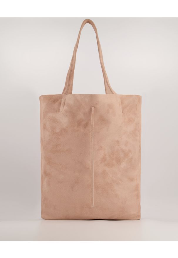 Venezia - ZAMSZOWA SHOPPERKA 100-2151-X CS CI. Materiał: zamszowe