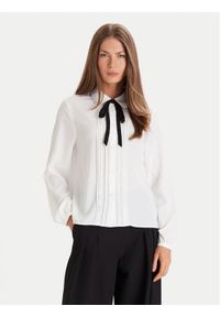 Morgan Koszula 252-CLOTER Biały Regular Fit. Kolor: biały. Materiał: syntetyk #1