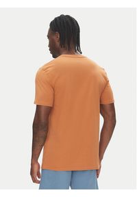 Quiksilver T-Shirt Ev Three Seas Ss EQYZT08051 Brązowy Regular Fit. Kolor: brązowy. Materiał: bawełna #4