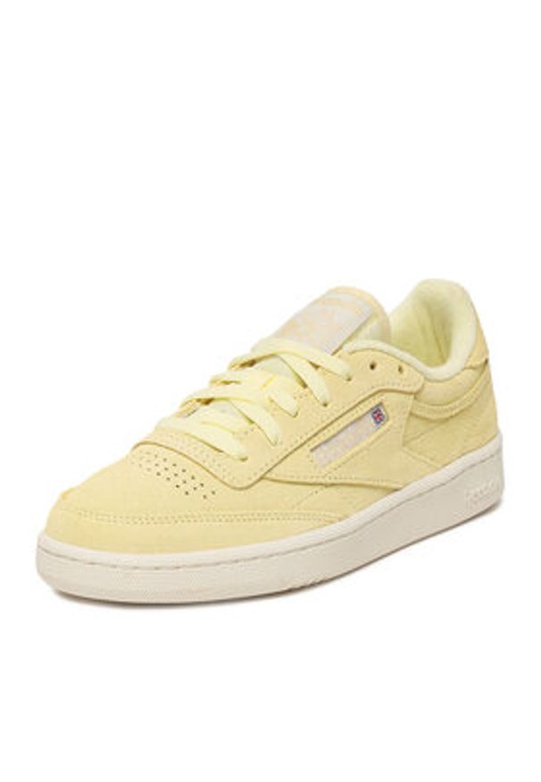 Reebok Sneakersy EO-CLUB C 85 100263742 Żółty. Kolor: żółty. Materiał: zamsz, skóra. Model: Reebok Club