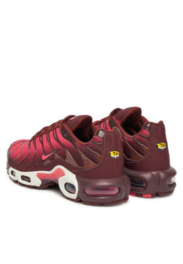 Nike Sneakersy Air Max Plus HQ4048 600 Bordowy. Kolor: czerwony. Materiał: materiał. Model: Nike Air Max