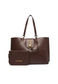 Love Moschino - LOVE MOSCHINO Torebka JC4029PP1PLI0300 Brązowy. Kolor: brązowy. Materiał: skórzane #1