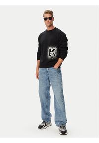 Karl Lagerfeld Jeans Bluza B3M20001 Czarny Regular Fit. Kolor: czarny. Materiał: bawełna #2