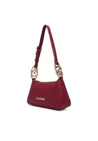 Love Moschino - LOVE MOSCHINO Torebka JC4007PP1PLB0552 Bordowy. Kolor: czerwony. Materiał: skórzane #3