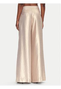 ACCESS FASHION Spodnie palazzo 53-5034-922 Złoty Wide Leg. Kolor: złoty. Materiał: syntetyk