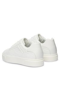 Calvin Klein Sneakersy Beasket Cup Oxf Lup Hf Aop Lth HM0HM02132 Biały. Kolor: biały. Materiał: skóra #3