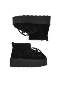DeeZee Śniegowce W23Q11482 Czarny. Kolor: czarny. Materiał: materiał #6