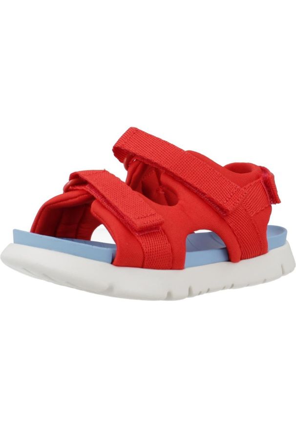 Camper - Sandały CAMPER ORUGA SANDAL KIDS Czerwony. Kolor: czerwony. Materiał: tkanina. Sezon: lato
