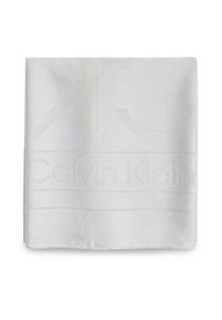 Calvin Klein Chusta Burnout Large Monogram K60K612977 Szary. Kolor: szary. Materiał: poliester, materiał #3