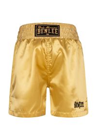 Szorty bokserskie Benlee Uni Boxing. Kolor: żółty. Materiał: poliester, satyna. Sport: fitness #1