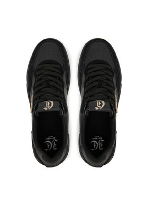Just Cavalli Sneakersy 78QA3SB4 ZPA93 Czarny. Kolor: czarny. Materiał: skóra