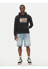 Quiksilver Bluza EQYFT05094 Czarny Regular Fit. Kolor: czarny. Materiał: bawełna #3