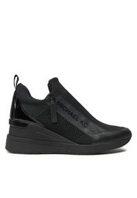 MICHAEL Michael Kors Sneakersy Wills Wedge Trainer 43S2WIFS1D Czarny. Kolor: czarny. Materiał: materiał