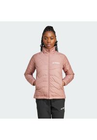 Adidas - Kurtka Terrex Multi Synthetic Insulated. Kolor: różowy. Materiał: materiał. Sport: turystyka piesza