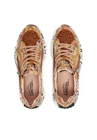 Laura Vita Sneakersy Burton 47 Brązowy. Kolor: brązowy. Materiał: skóra #5