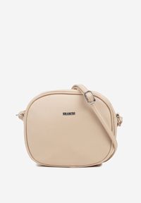 Renee - Beżowa Okrągła Torebka na Pasku z Kieszonkami Malireia. Kolor: beżowy. Styl: elegancki, casual
