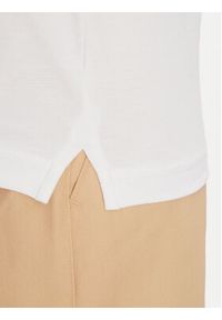 Moose Knuckles Polo Everett M34MT712 Biały Slim Fit. Typ kołnierza: polo. Kolor: biały. Materiał: bawełna #3