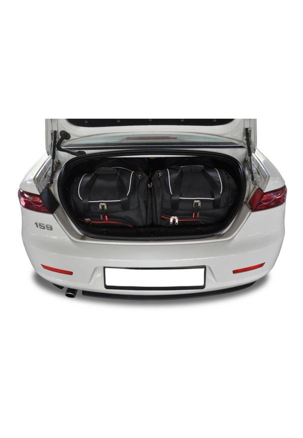 KJUST - Torby Do Bagażnika Alfa Romeo 159 Limousine 2005-2011 4Szt Kjust. Kolor: czarny. Styl: sportowy