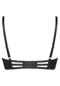 Hunkemöller Biustonosz z fiszbiną Vienna 301821 Czarny. Kolor: czarny. Materiał: syntetyk #3
