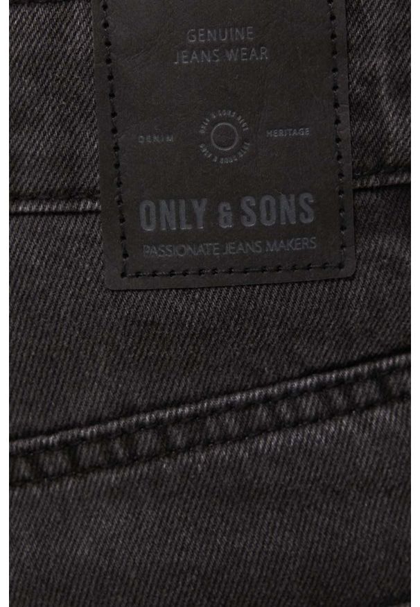Only & Sons jeansy Onsedge męskie. Kolor: szary