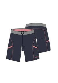 Bermudy z poliestru dla dziewczynki CMP. Kolor: szary. Materiał: poliester. Sport: turystyka piesza #1