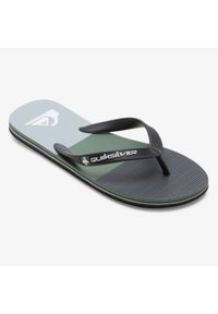 Japonki plażowe męskie Quiksilver Molokai Stripe. Okazja: na plażę. Kolor: czarny