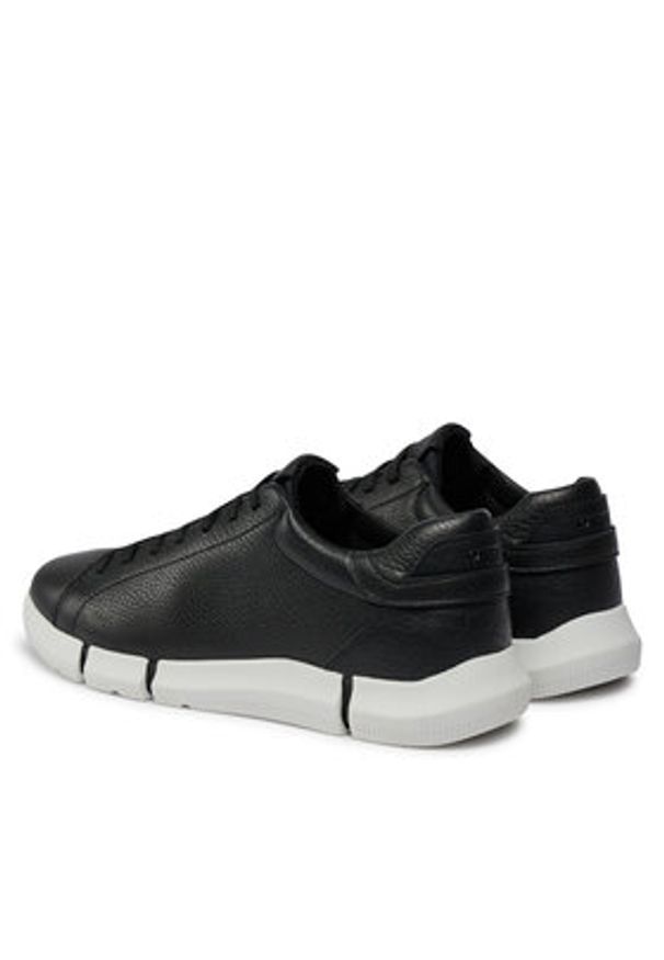Geox Sneakersy U Adacter U45FFA 00046 C9999 Czarny. Kolor: czarny. Materiał: skóra
