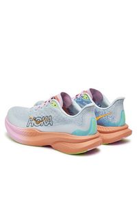 HOKA - Hoka Buty do biegania Mach 6 1147810 Szary. Kolor: szary. Materiał: materiał