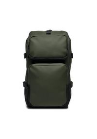 Rains Plecak Trail Cargo Backpack 14330 Zielony. Kolor: zielony. Materiał: materiał