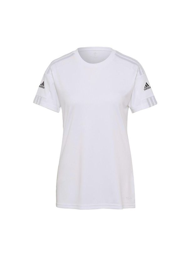 Adidas - Koszulka damska adidas Squadra 21 Jersey. Kolor: biały, wielokolorowy, czarny. Materiał: jersey