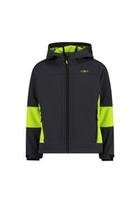 Kurtka dziecięca turystyczna CMP 3A00094. Kolor: szary. Materiał: softshell. Styl: sportowy #1