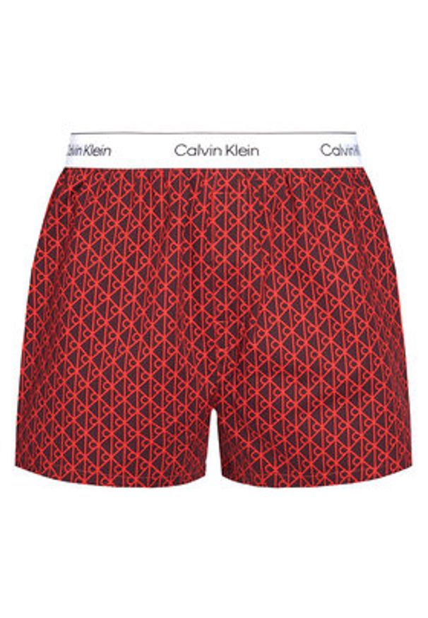 Calvin Klein Underwear Komplet 3 par bokserek LV00NB4267 Czerwony. Kolor: czerwony. Materiał: bawełna
