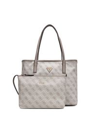 Guess Torebka Victtoria HWESG9 51428 Beżowy. Kolor: beżowy. Materiał: skórzane #10