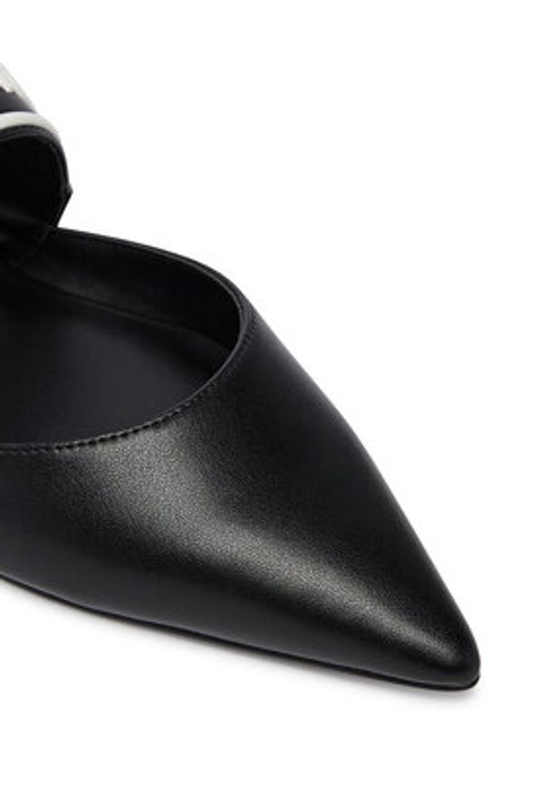 Just Cavalli Baleriny 80RA3S77 ZPB92 Czarny. Kolor: czarny. Materiał: materiał