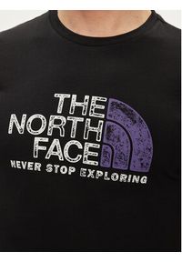 The North Face T-Shirt Rust 2 NF0A87NW Czarny Regular Fit. Kolor: czarny. Materiał: bawełna #5