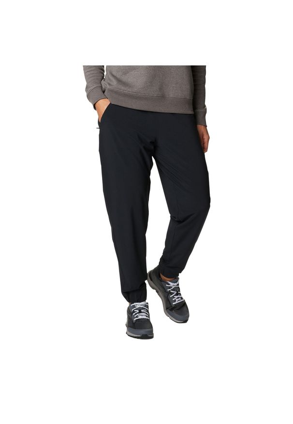 columbia - Spodnie trekkingowe damskie Columbia Pleasant Creek Warm Jogger. Kolor: czarny