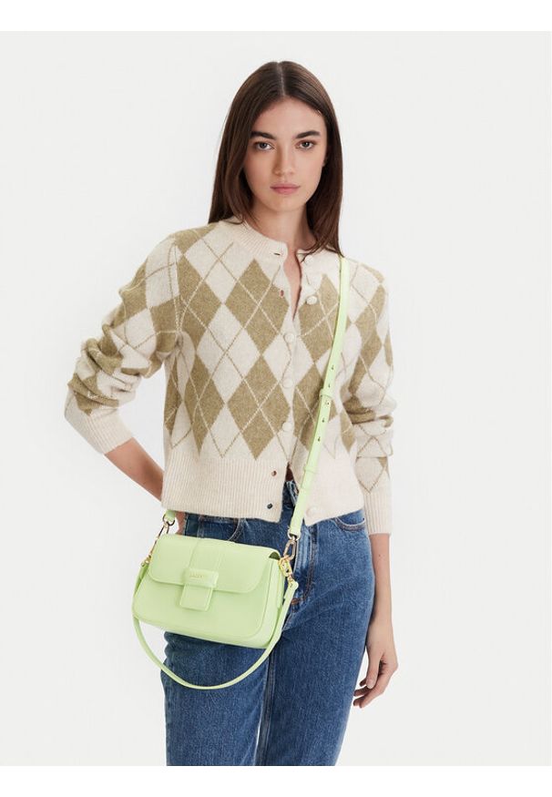 Lacoste Torebka Casual NF5152AU Zielony. Kolor: zielony. Materiał: skórzane. Styl: casual